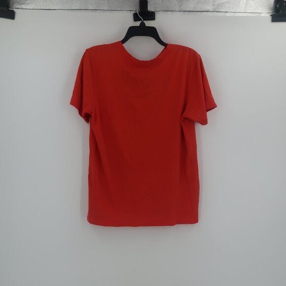 Nike Athletic Fit Dri-Fit T-Shirt "Just Fly" Orange Size Small - Picture 4 of 4